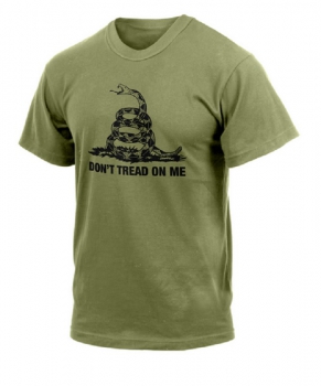Don't Tread On Me Vintage shirt od green