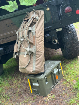 Danish Army Trolley Rucksacktasche M/17 Coyote
