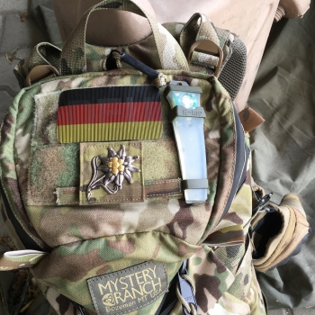 Bundeswehr BW EDELWEIß Gebirgsjäger Multicam Velcro Abzeichen