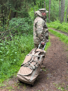 Danish Army Trolley Rucksacktasche M/17 Coyote