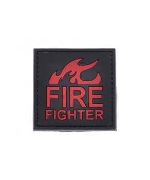 FIRE FIGHTER PVC Velcro patch