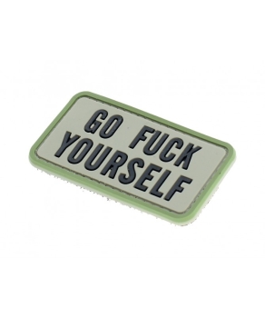 GO FUCK YOURSELF PVC Velcro patch