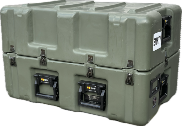 US Army Pelican Hardigg Trolley Case