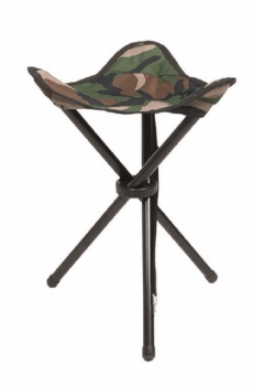 DREIBEIN KLAPPHOCKER WOODLAND CAMOUFLAGE