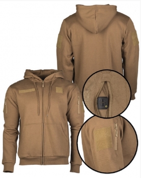 TACTICAL KAPUZENJACKE DARK COYOTE