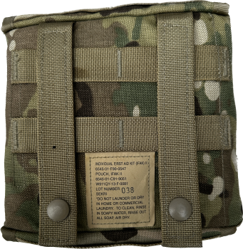 US Army IFAK II First Aid Kit Medic Molle Pouch and Insert OCP MULTICAM