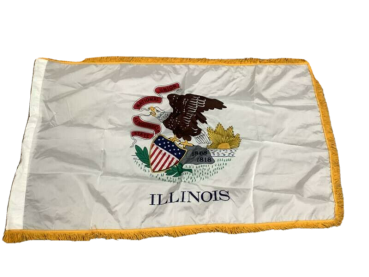 US Army ARNG Bundesstaat ILLINOIS Paradeflagge
