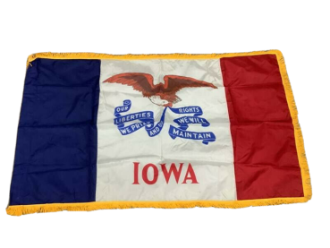 US Army ARNG Bundesstaat IOWA Paradeflagge