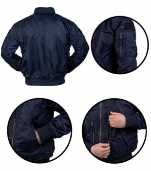 Preview: US Tactical Flieger Jacke Dark Blue