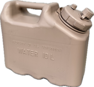Preview: US Army Scepter Military Wasserkanister 10L Sand
