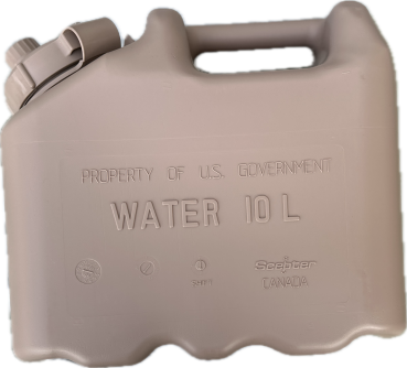 US Army Scepter Military Wasserkanister 10L Sand