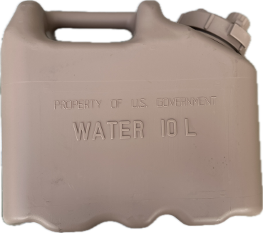 US Army Scepter Military Wasserkanister 10L Sand