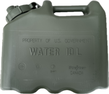 US Army Scepter Military Water Can (MWC) 10L Oliv