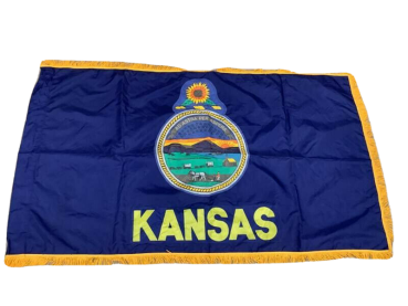 US Army ARNG Bundesstaat KANSAS Paradeflagge