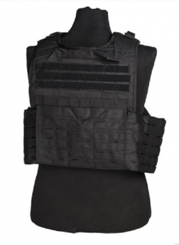 LASER CUT CARRIER MOLLE WESTE BLACK