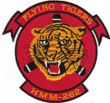 US MARINE CORPS USMC HMM-262 "FLYING TIGERS" patch