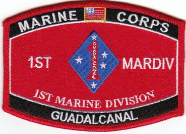 US MARINE CORPS USMC 1st Marine Division GUADALCANAL