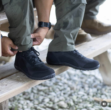 Belleville Mini-Mil Barefoot Activity Shoe Black Camo