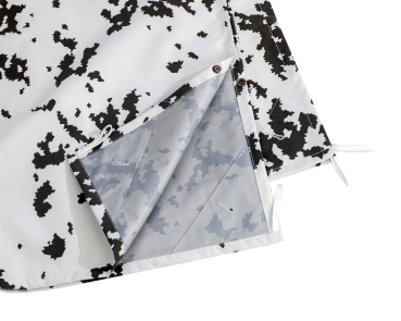 BW Poncho mit IRR Beschichtung M05 Schneetarn