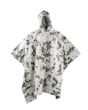 Preview: BW Poncho mit IRR Beschichtung M05 Schneetarn