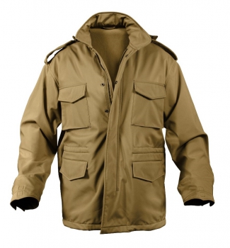 ROTHCO US M65 Soft Shell Tactical Field Jacket coyote brown