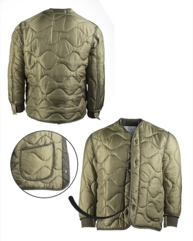 Preview: US M65 Liner für Feldjacke Oliv Green