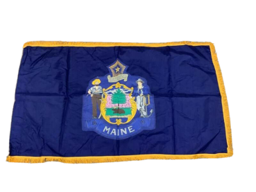 US Army ARNG Bundesstaat MAINE Paradeflagge