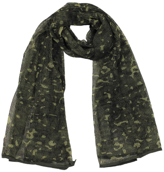 BW Flecktarn Netzschal  190 cm x 90 cm