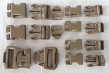 US Army FASTEX NEXUS Clip System coyote