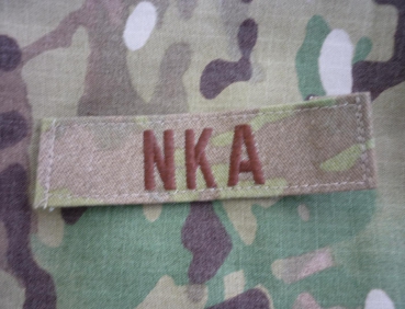 MULTICAM NKA patch with Velcro