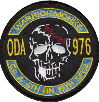ODA 976 A Company 5th Bn 19th SFG WARRIOR MONKS
