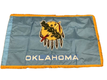 US Army ARNG Bundesstaat OKLAHOMA Paradeflagge