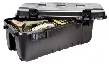 Preview: Plano Transportbox mit Rollen 102 Liter Black