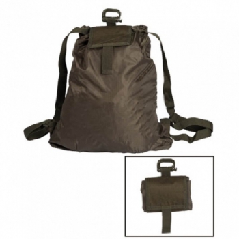 ROLL-UP RUCKSACK SCHWARZ