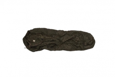 NL Military Sleeping bag Woodland camouflage gebr.