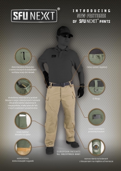 Helikon Tex SFU NEXT Special Forces Pants Khaki