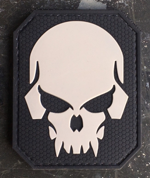 SKULL PVC Velcro patch