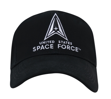 US Space Force Low Profile Cap - Black
