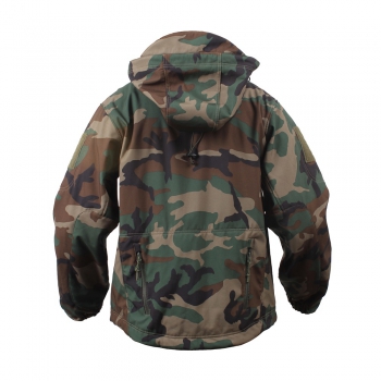 Preview: SPECIAL OPS TACTICAL SOFT SHELL FLEECE JACKE WOODLAND CAMOUFLAGE