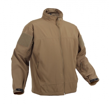 SPECIAL OPS LIGHTWEIGHT TACTICAL SOFT SHELL JACKET COYOTE