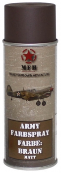 Farbspray Army BRAUN matt 400 ml RAL8027