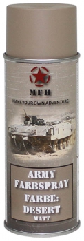 Farbspray Army DESERT matt 400 ml RAL1019