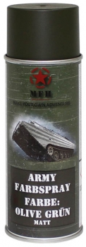 Farbspray Army OLIV GRÜN matt 400 ml RAL6014