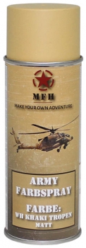 Farbspray Army WH KHAKI TROPEN matt 400 ml RAL1002