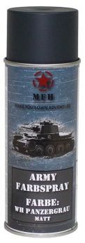 Farbspray Army WH PANZERGRAU matt 400 ml RAL7016