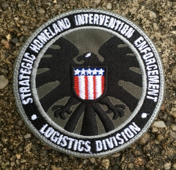 STRATETIC HOMELAND INTERVENTION ENFORCEMENT AVANGER LOGISTIC DIVISION Velcro patch