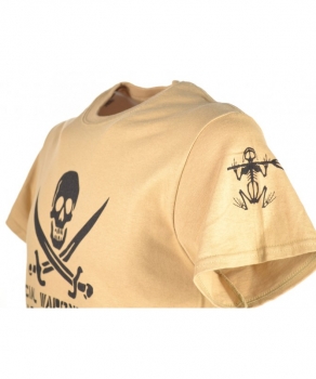 USN Jolly Roger Seal V13 Sand tshirt