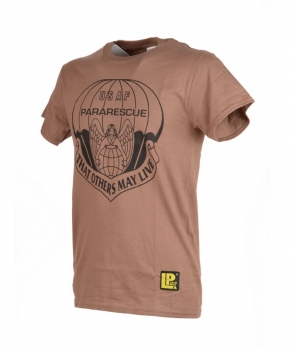 USAF Pararescue Brown tshirt