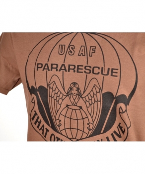 USAF Pararescue Brown tshirt