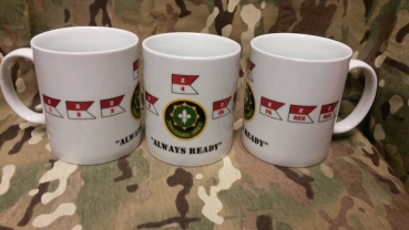 Preview: 2nd Cavalry Regiment TOUJOURS PRET Coffee Mug "Always Ready"